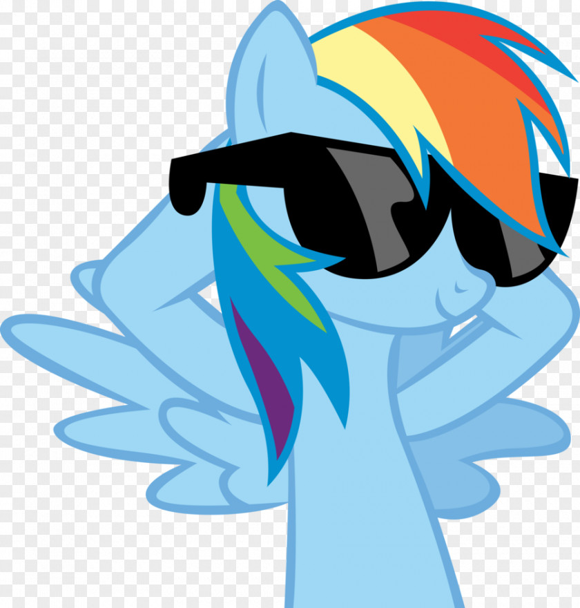 Deal With It Rainbow Dash Pony Animated Cartoon PNG