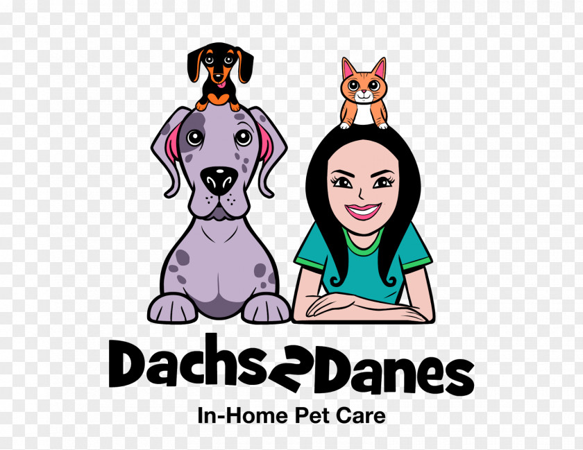 Dog Daycare Pet Sitting Dachs 2 Danes PNG