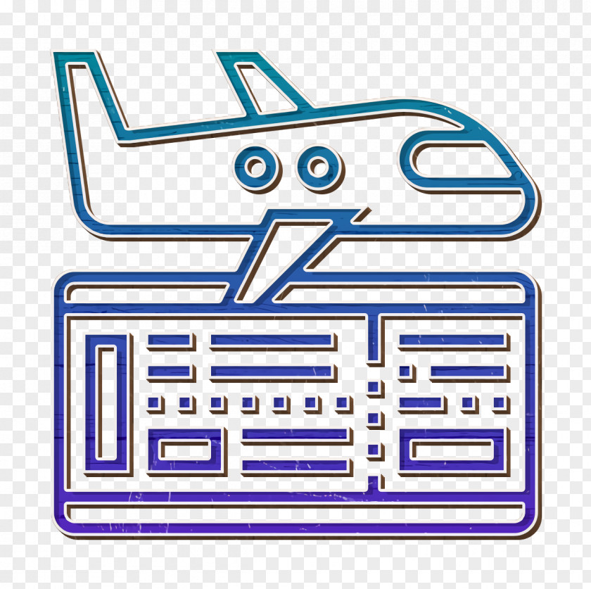 Flight Icon Hotel Services Booking PNG