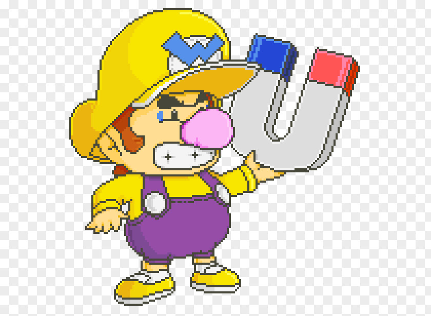 Mario Wario Land: Super Land 3 Kart Paper PNG