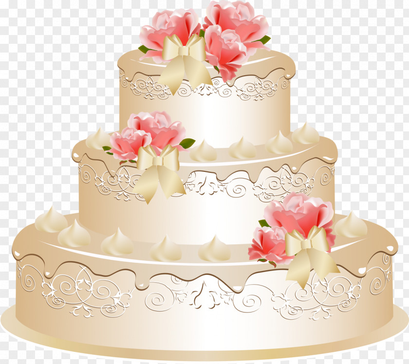 Wedding Cake Torte Birthday Icing Cupcake PNG