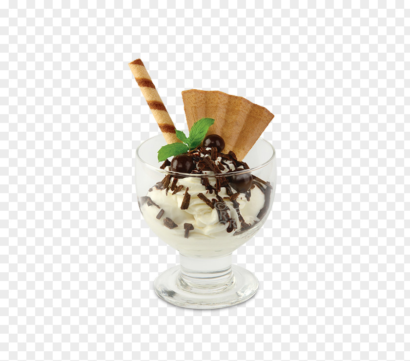 Cafe Carte Menu Sundae Chocolate Ice Cream D'Or Parfait PNG