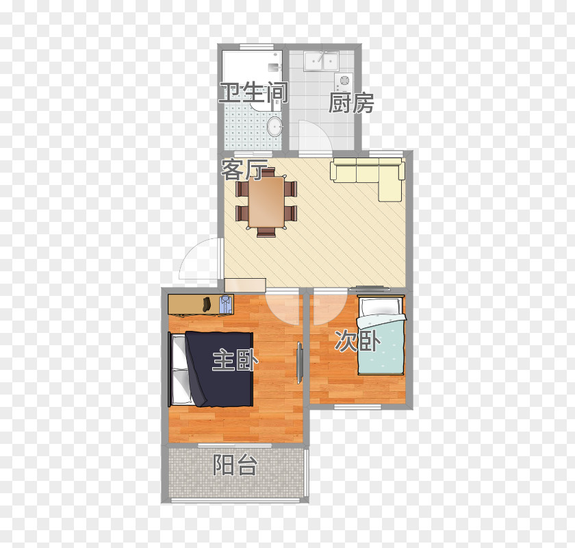 Angle Floor Plan Product PNG
