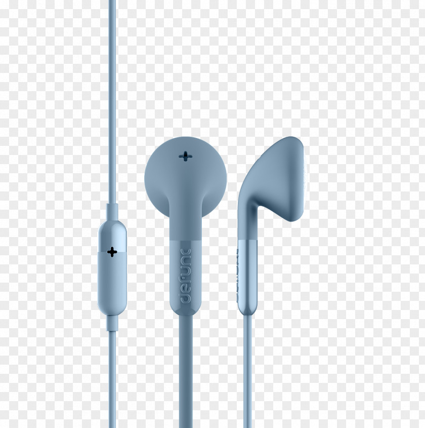 Blue Apple EarbudsHeadphones Headphones Microphones De Func +Talk Earphones PNG