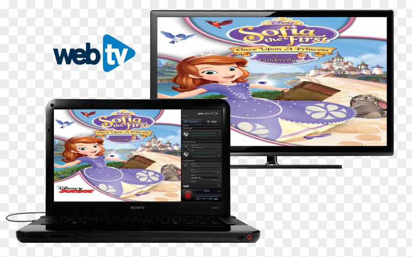 Sofia The First Hd Television Display Advertising Flat Panel Handheld Devices Electronics PNG