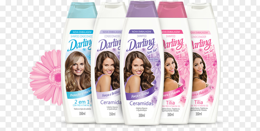 Darling Hair Coloring Shampoo Conditioner Sunsilk PNG