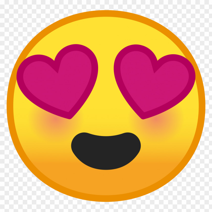 Emoji Smiley Heart Emoticon Face PNG