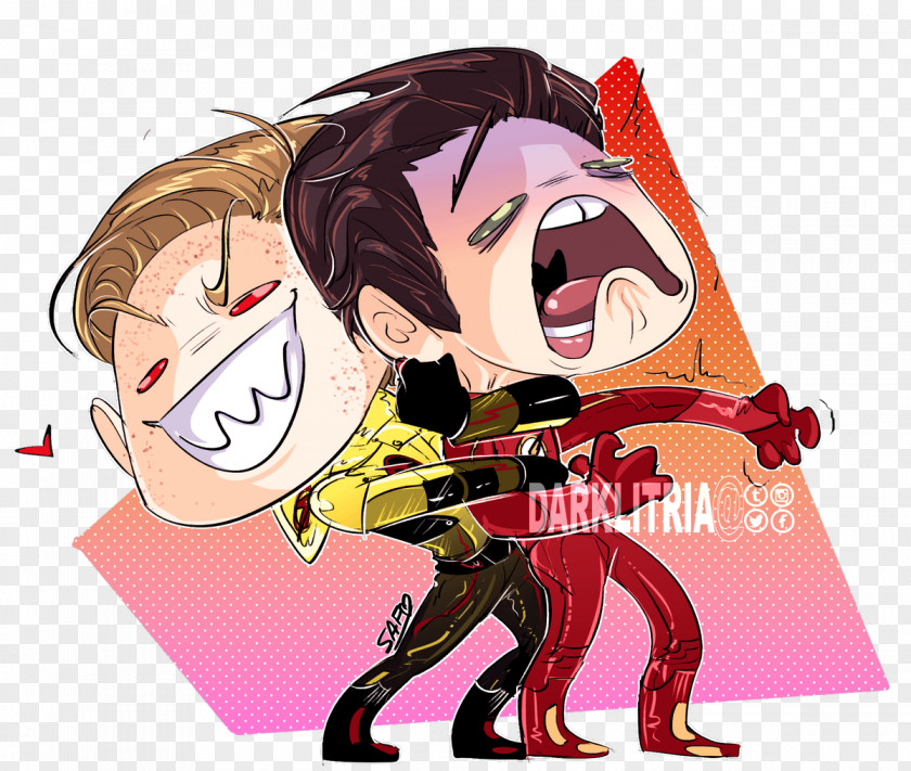 Flash Reverse-Flash Eobard Thawne Savitar Drawing PNG