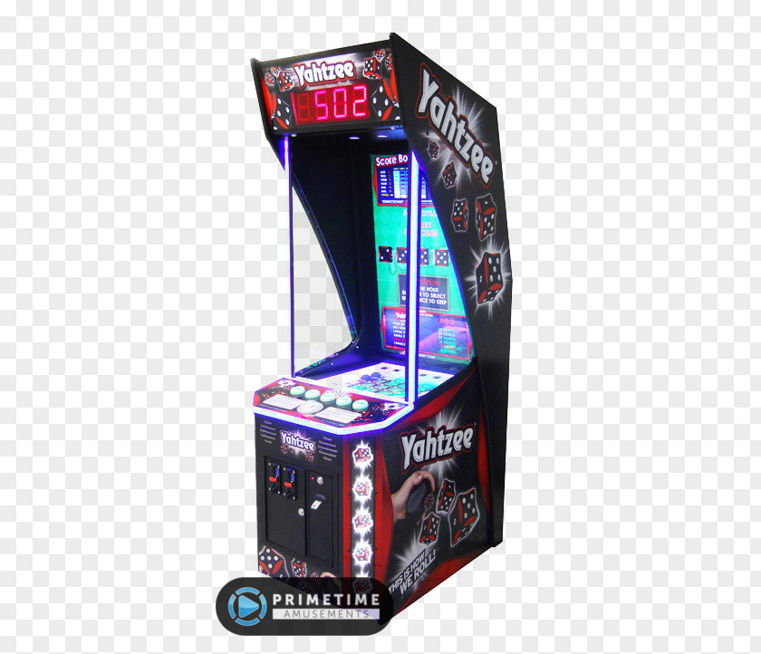 Amusement Arcade Game War Of The Grail Yahtzee Video Cabinet PNG