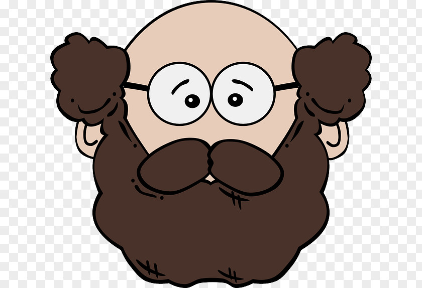 Beard Man Clip Art PNG