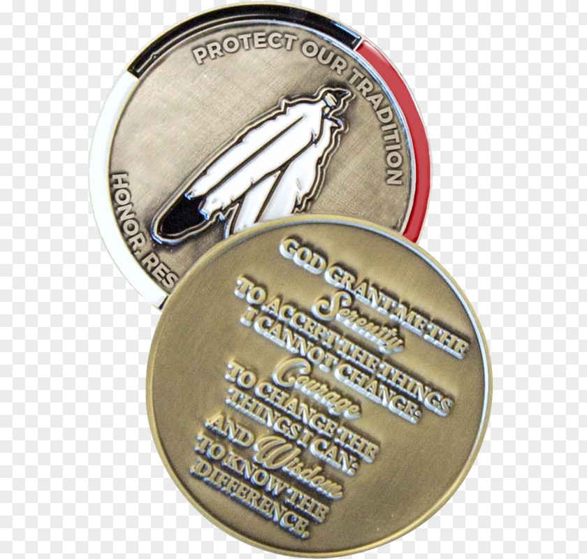 Elder Abuse Awareness Day Medal Coin Font PNG