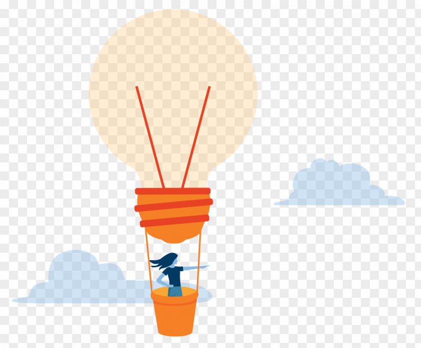 Hot Air Balloon Product Design Cartoon PNG