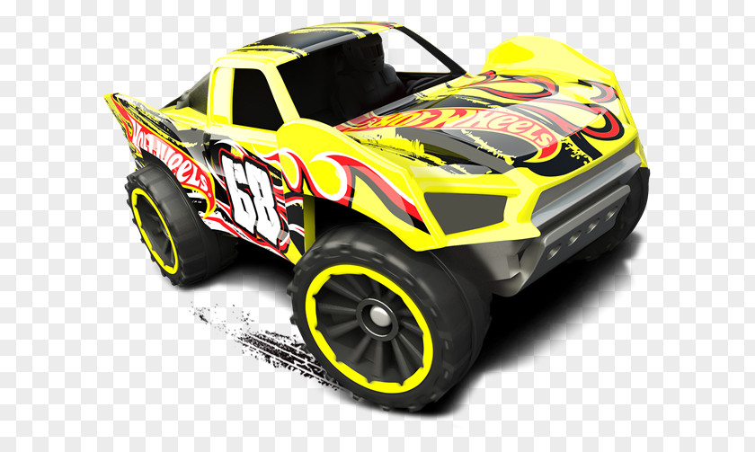 HW Off-Road 112/250Baja TruckTeam Hot Wheels (Yellow) Clip Art Off-RoadHot PNG