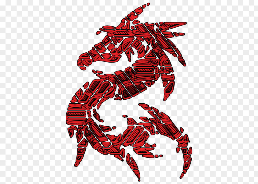 Red Dragon Logo Video Games Film PNG
