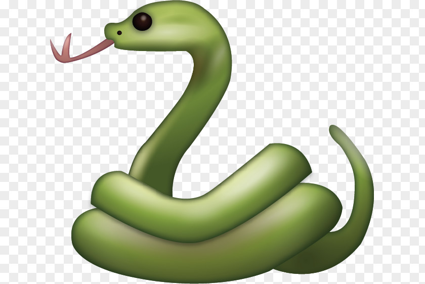 Snake Serpent Emoji IPhone Mamba PNG