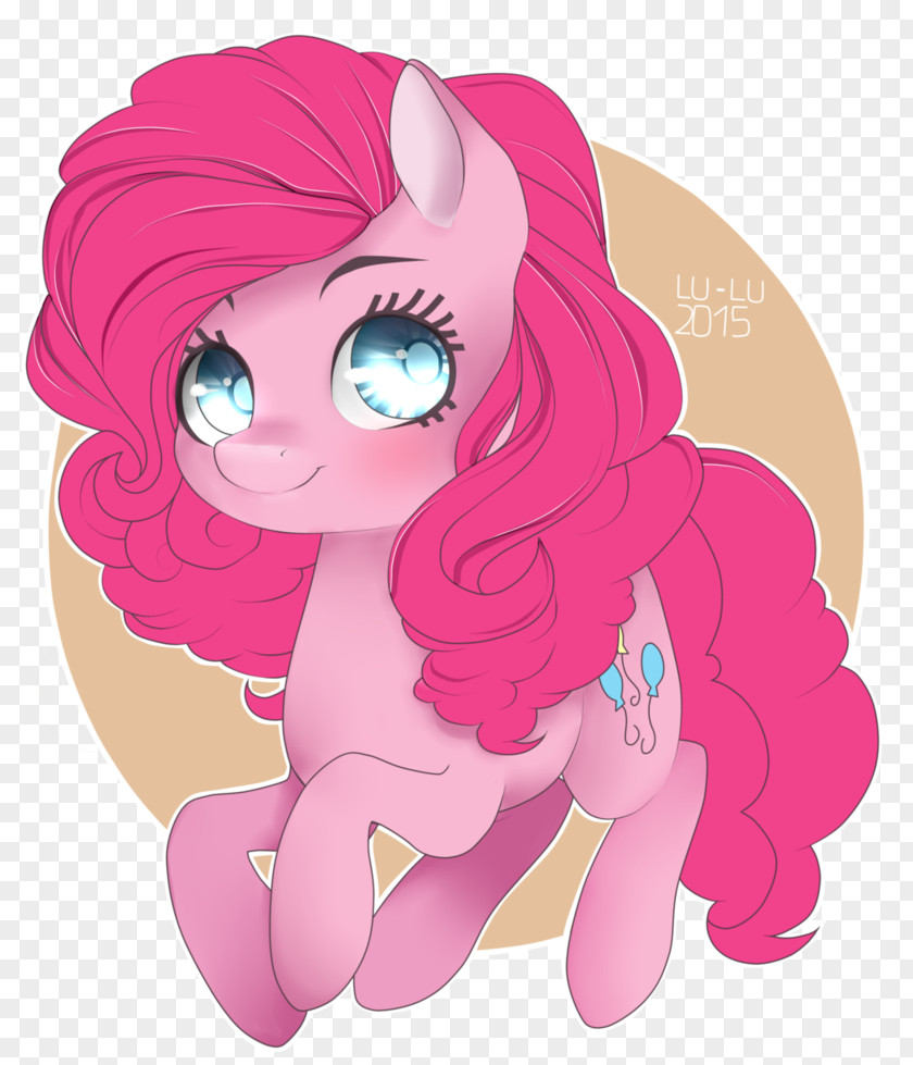 Animated Cartoon Pink M Legendary Creature PNG