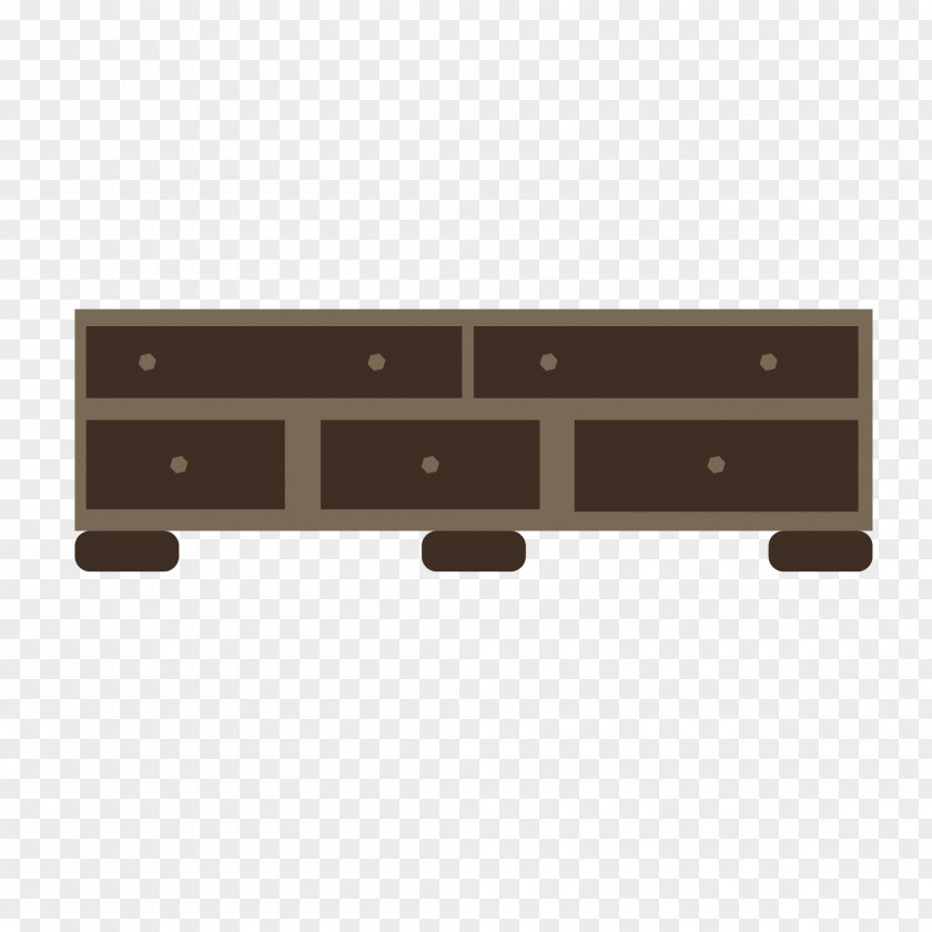 Brown Vector Coffee Table Cupboard Euclidean PNG