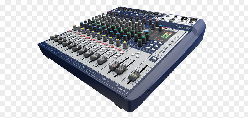 Mixing Console Audio Mixers Soundcraft Signature 16 12 PNG