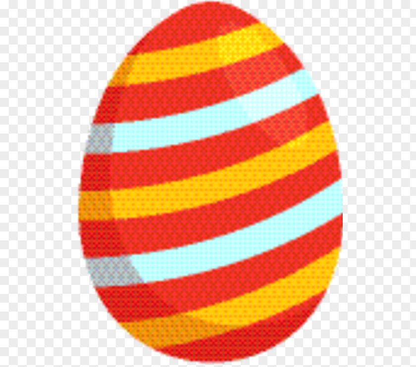 Orange Egg Easter Background PNG