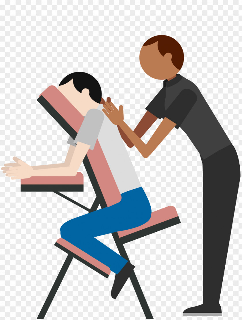 Therapy Massage Chair Table Barber PNG