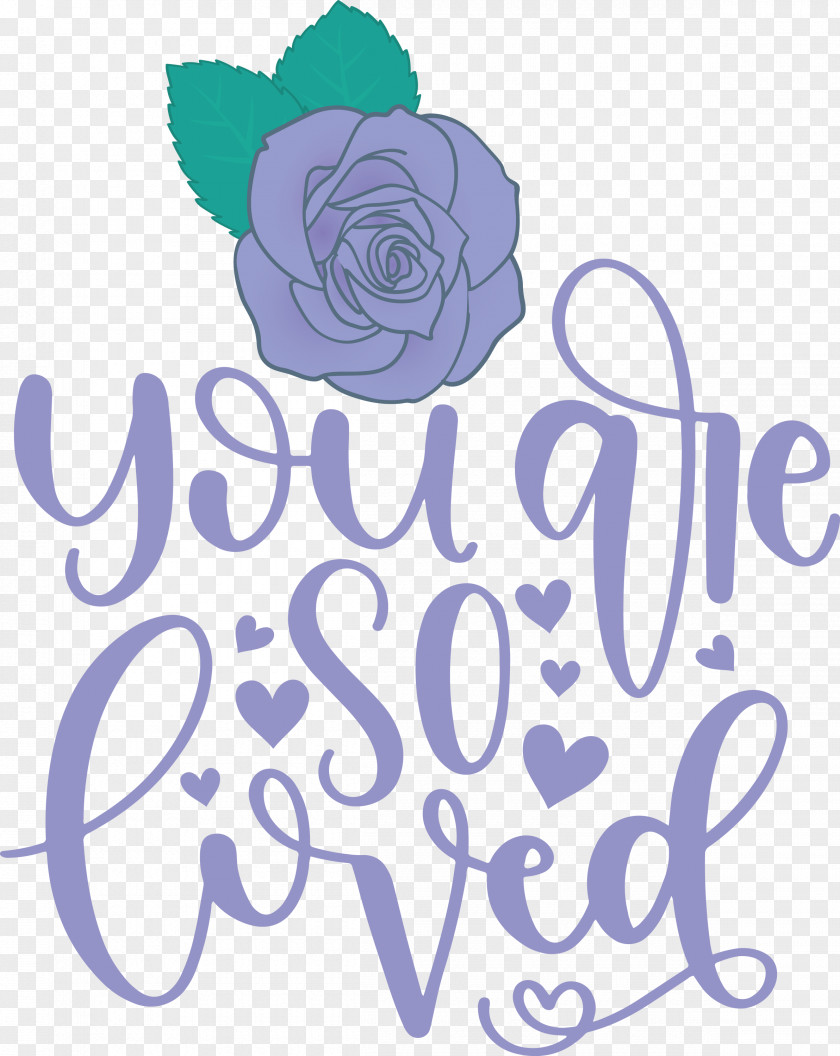 You Are Do Loved Valentines Day Quote PNG