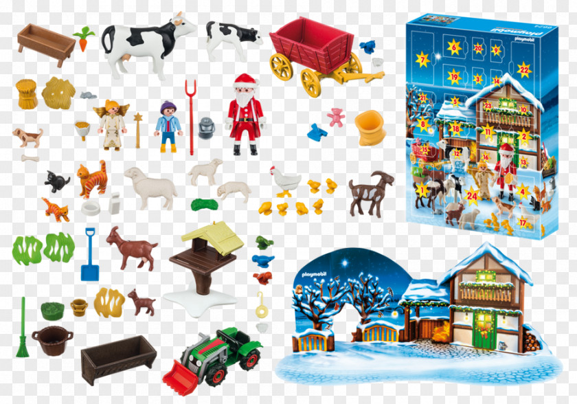 Advent Calendar Santa Claus Playmobil Calendars Christmas Day PNG