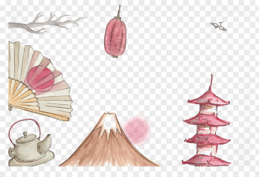 Japanese Element Japan Illustration PNG