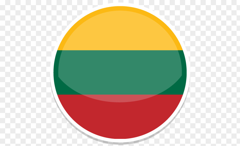 Lithuania Circle Green Line Font PNG