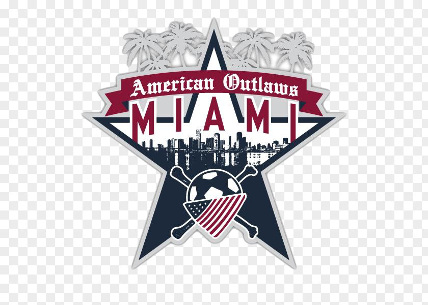 Logo The American Outlaws Font PNG