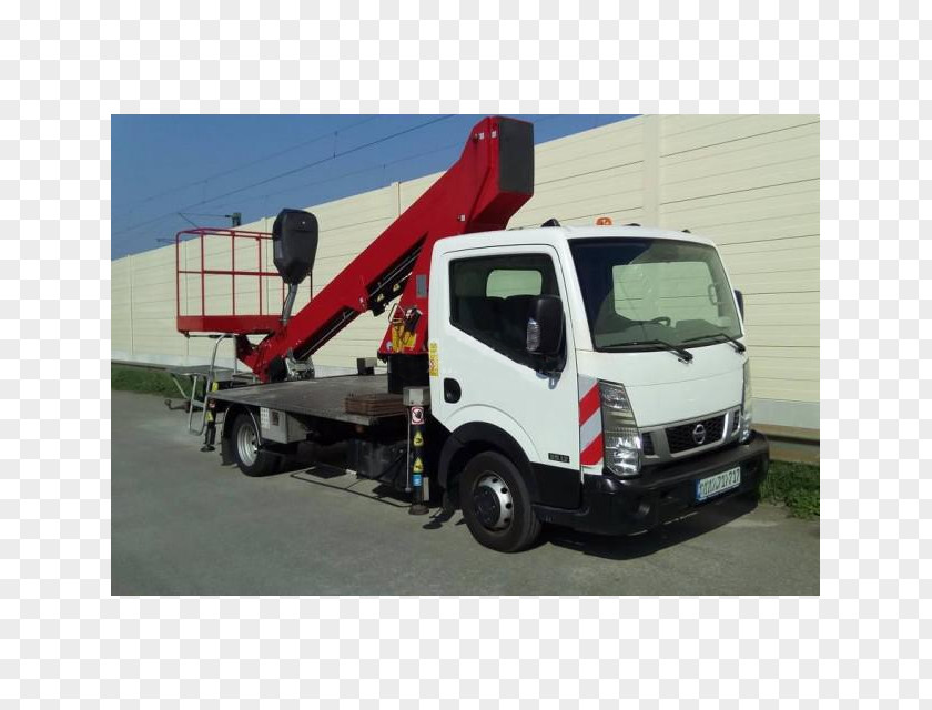 Nissan Commercial Vehicle Tow Truck Aerial Work Platform PNG