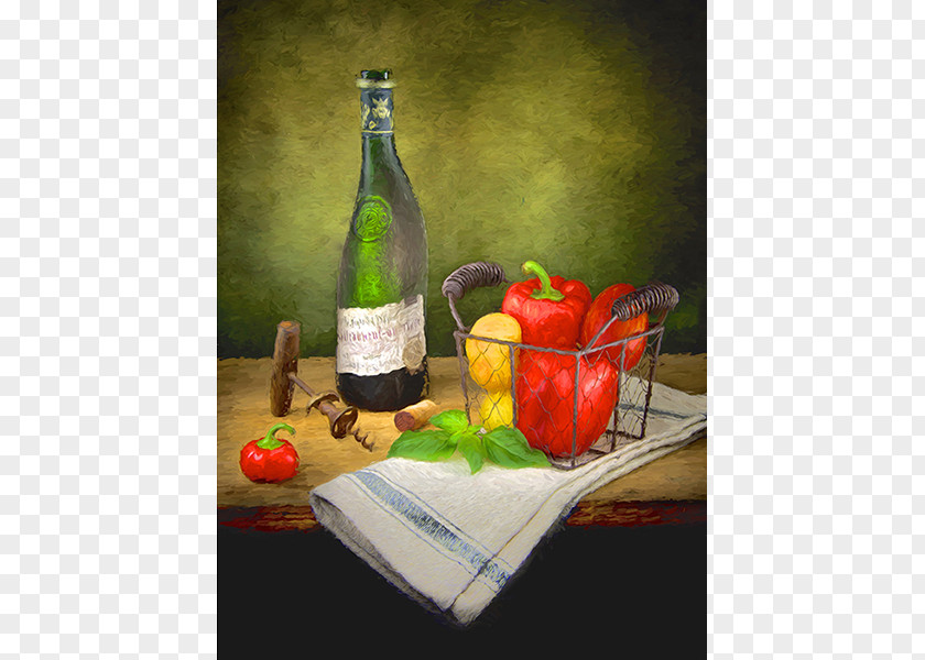 Watercolor Cooking Still Life Photography Liqueur Food Wine PNG