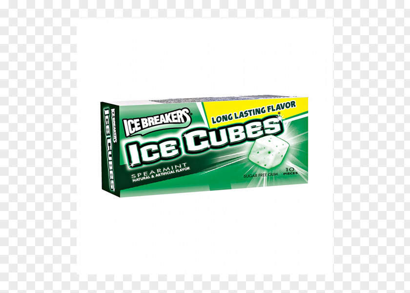 Chewing Gum Mentha Spicata Ice Breakers Mint Cube PNG