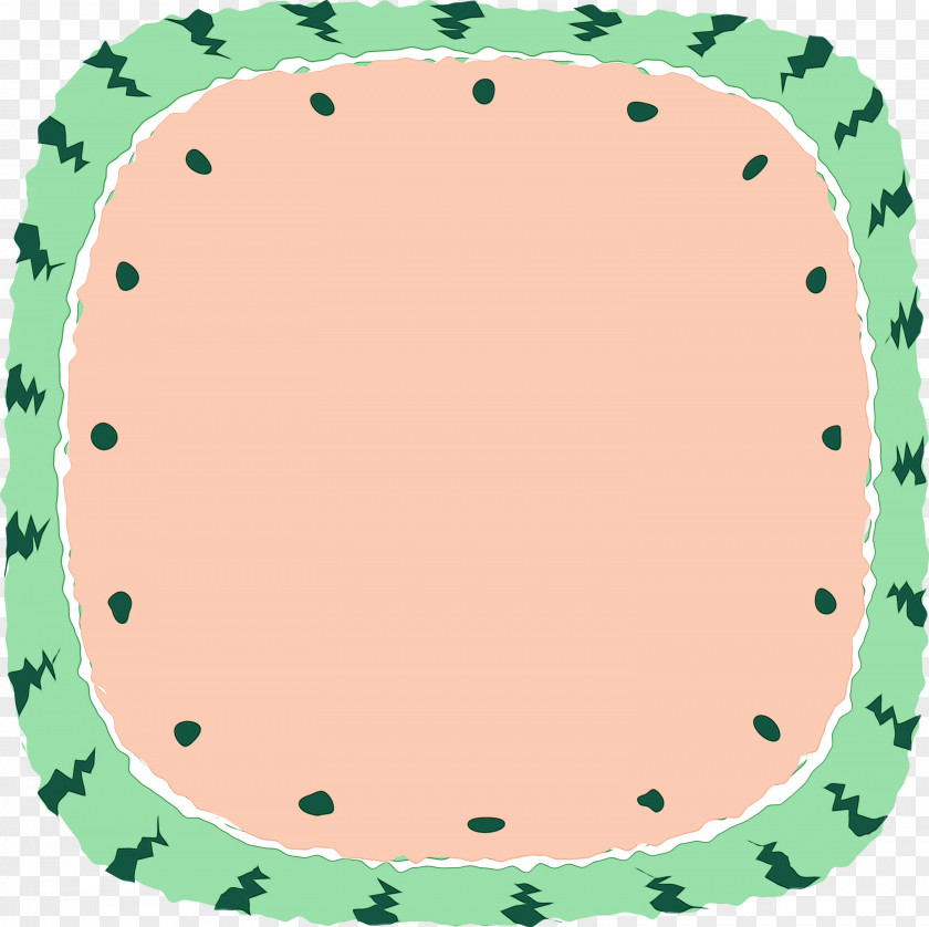 Green Plate Dishware Tableware Circle PNG