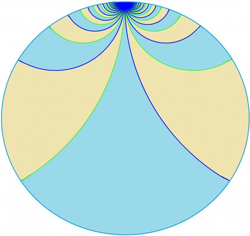 Mirror Circle Yellow Symmetry Teal Pattern PNG