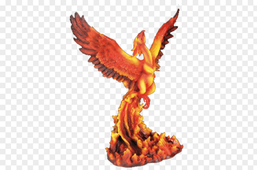 Phoenix Statue Figurine Sculpture Firebird PNG