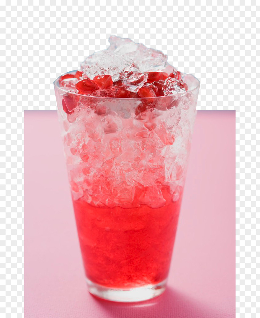 Pink Ice Drink Pomegranate Juice Smoothie Cocktail Sangria PNG