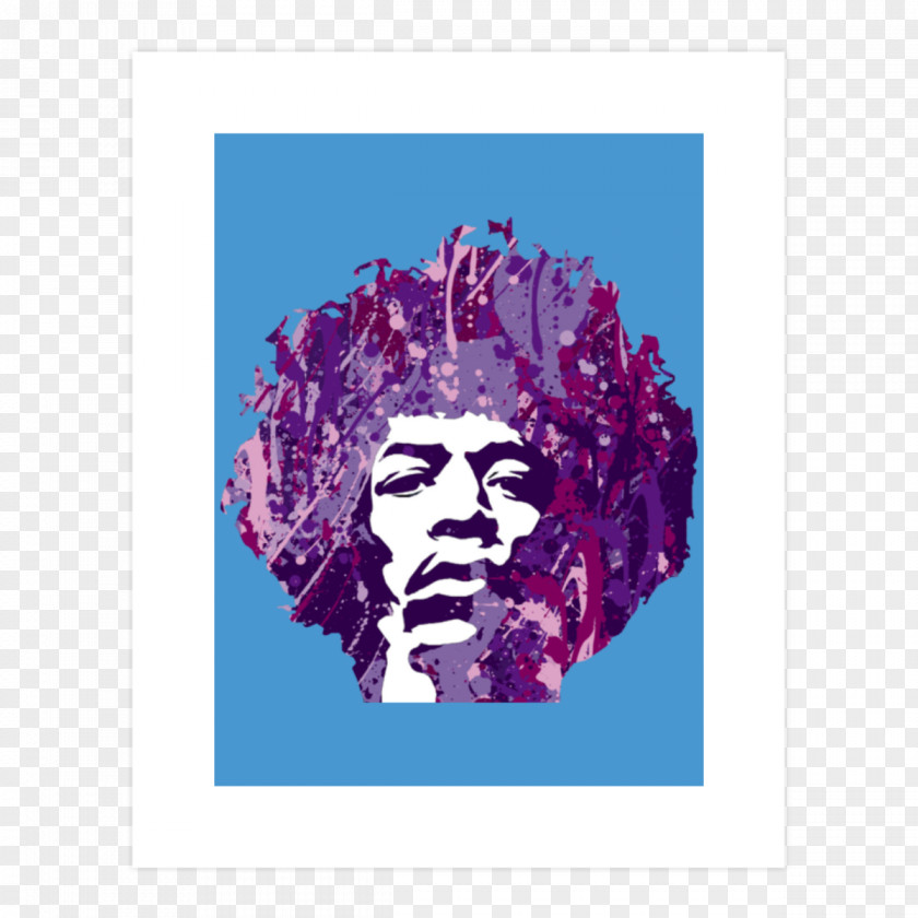 T-shirt Jimi Hendrix Hoodie Graphic Design PNG