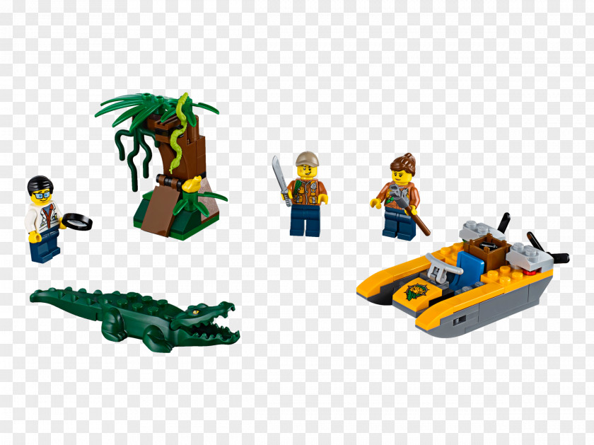 Toy LEGO City 60157 Jungle Starter Set 60161 Exploration Site 60156 Explorers Buggy PNG