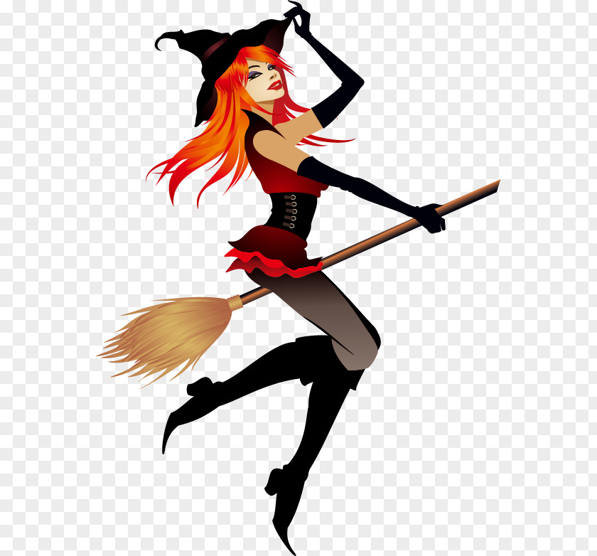 Witch Cartoons Halloween Witchcraft Clip Art PNG
