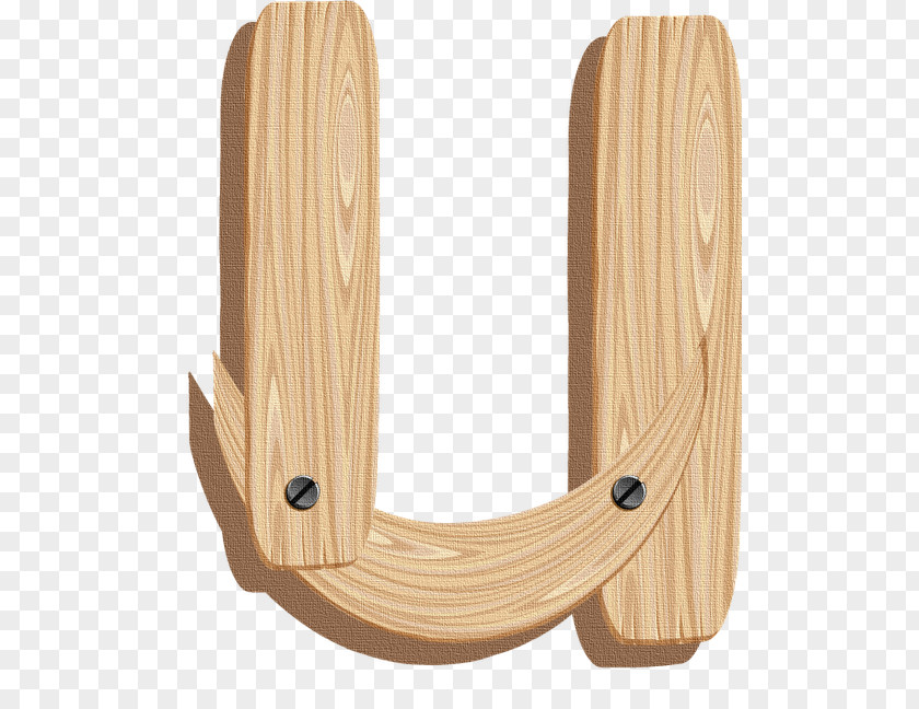 Wood Letter Alphabet All Caps PNG