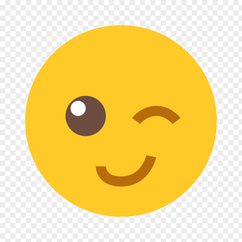 Eye Wink Emoticon Smiley PNG