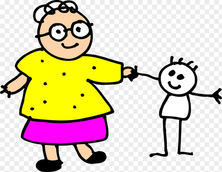 Grandma Mother Drawing Line Art Clip PNG