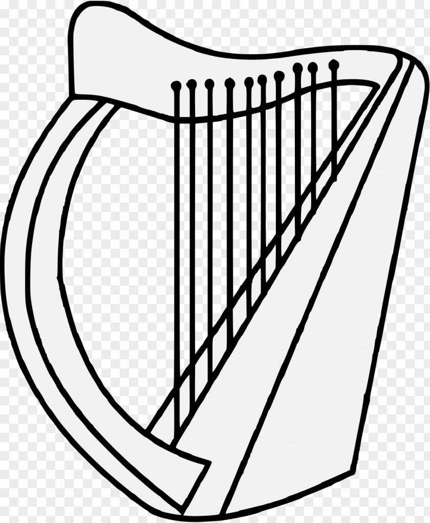 Harp Heraldry Clip Art Image Heraldic Symbols PNG