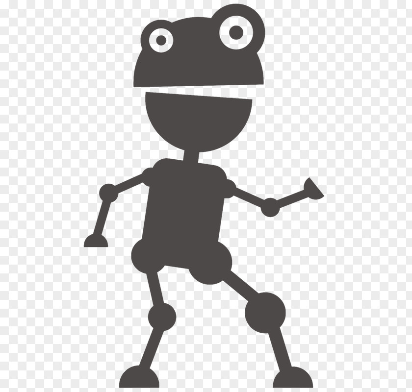 Robot Cartoon Dance Clip Art PNG