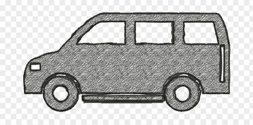 Van Icon Transport Minivan PNG