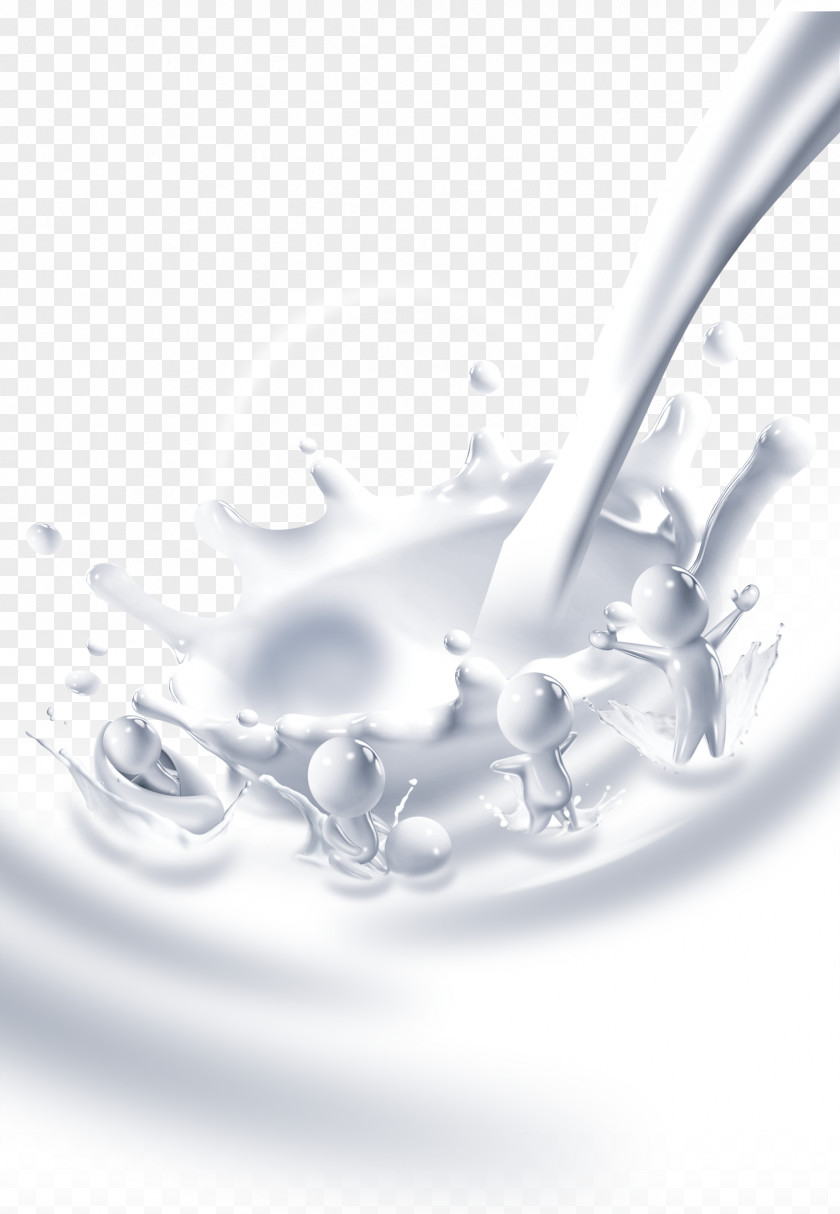 Villain Milk Into Powdered Splash PNG
