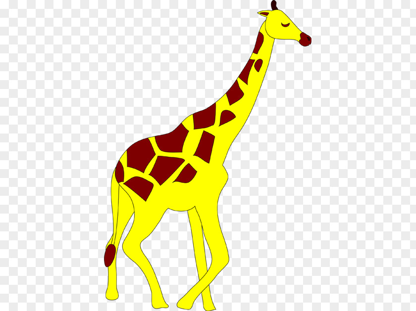 Animal Illust Giraffe Deer Even-toed Ungulates Clip Art PNG