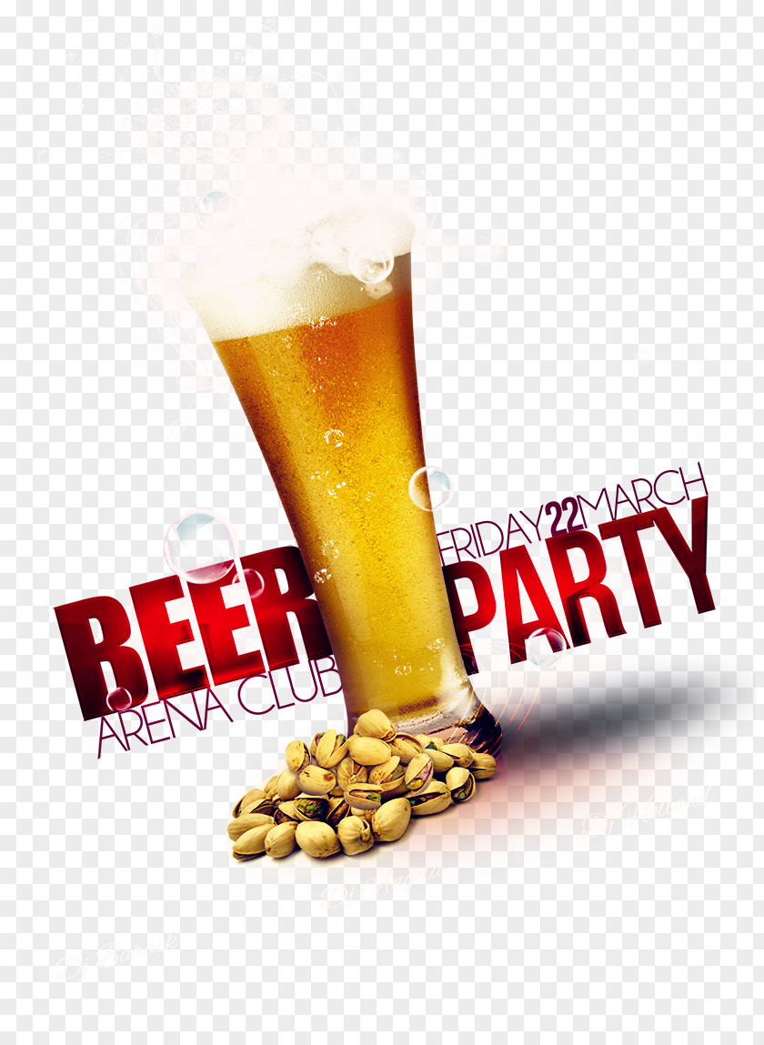 Beer Festival Party Flyer Poster PNG