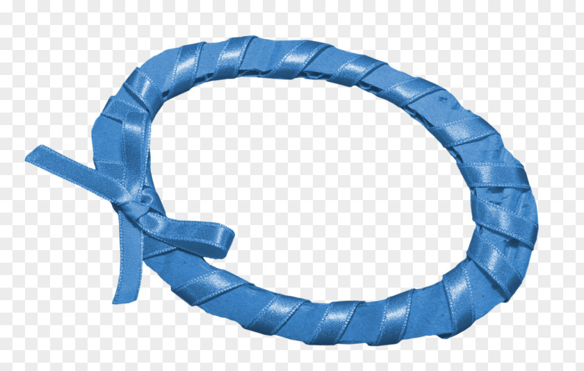 Blue Bow Bracelet PNG