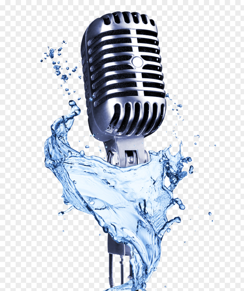 Creative Microphone Singing Clip Art PNG